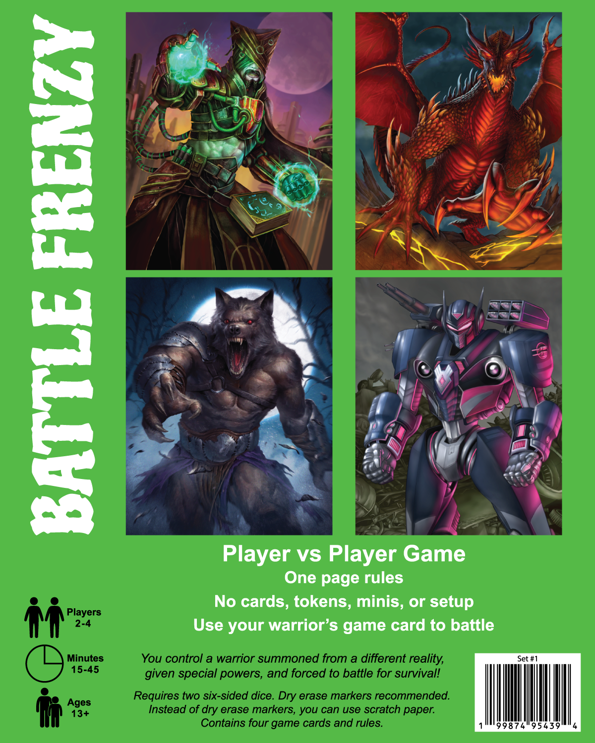 Battle Frenzy Cover Image Set #1
