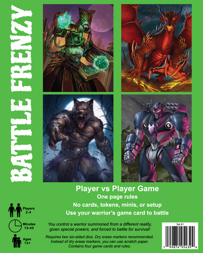 Battle Frenzy Cover Image Set #1